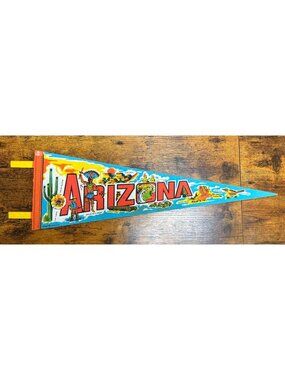 Vintage Arizona pennant